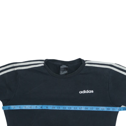 Mens UK Size S adidas Black Pullover Sweatshirt
