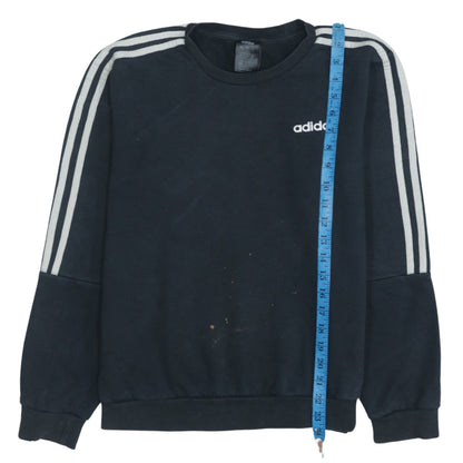 Mens UK Size S adidas Black Pullover Sweatshirt