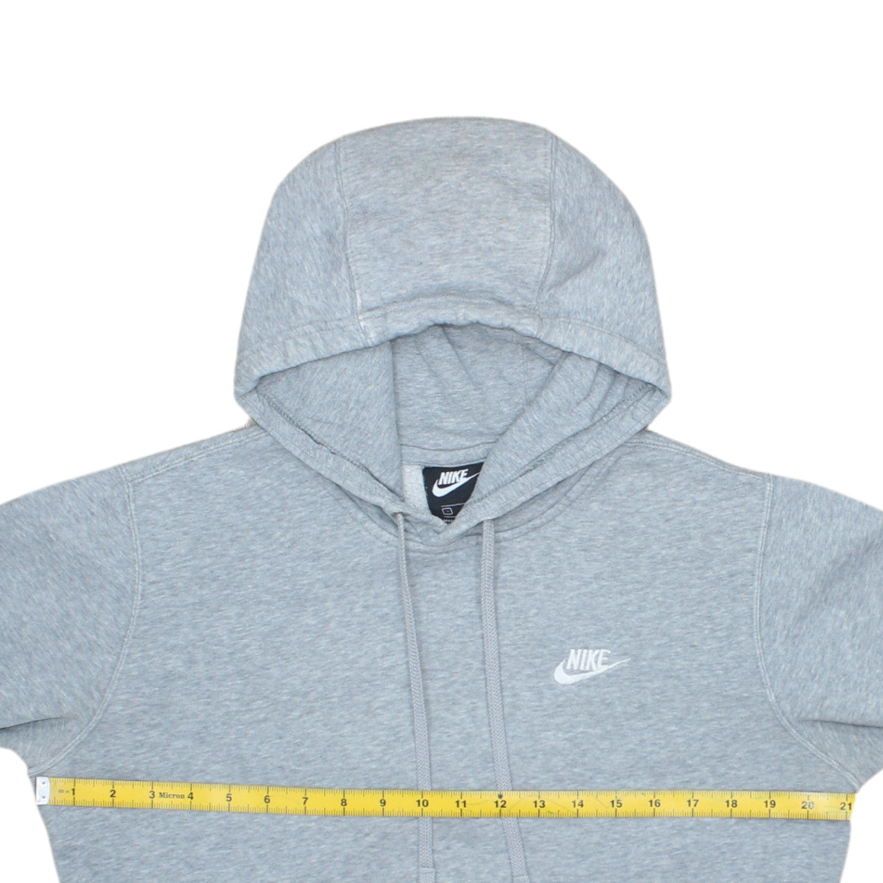 Mens UK Size S Nike Grey Pullover Hoodie