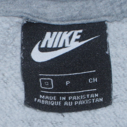 Mens UK Size S Nike Grey Pullover Hoodie