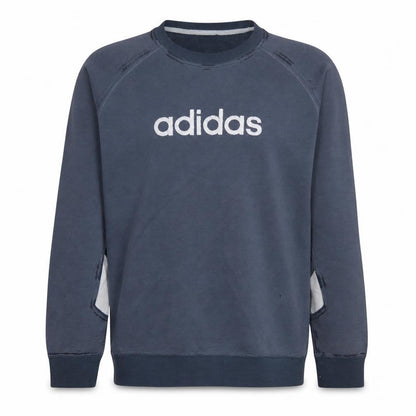 Mens UK Size XL adidas Blue Pullover Sweatshirt