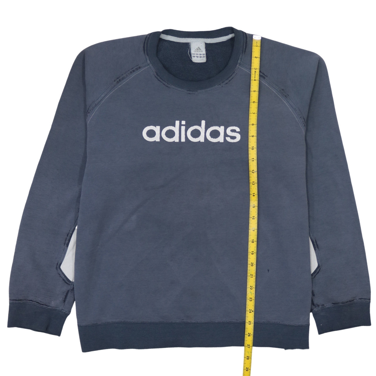 Mens UK Size XL adidas Blue Pullover Sweatshirt