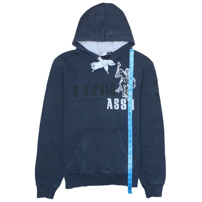 U.S. Polo Assn. Men's Blue Pullover Hoodie Size M Embroidered Logo