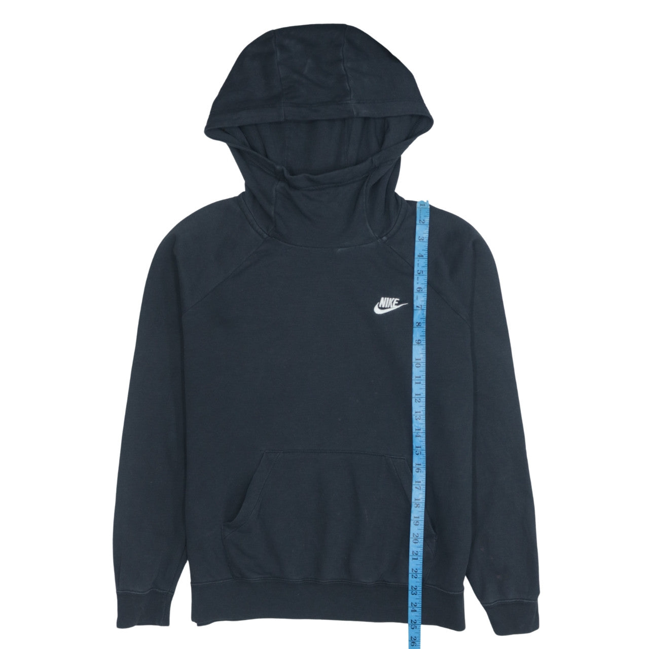 Mens UK Size M Nike Black Pullover Hoodie