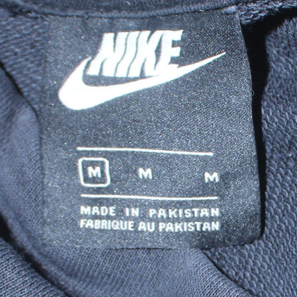 Mens UK Size M Nike Black Pullover Hoodie