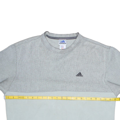Mens UK Size M adidas Grey Pullover Sweatshirt