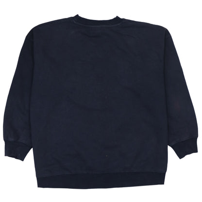 H&M Women’s Blue Pullover Sweatshirt S Los Angeles Print Casual