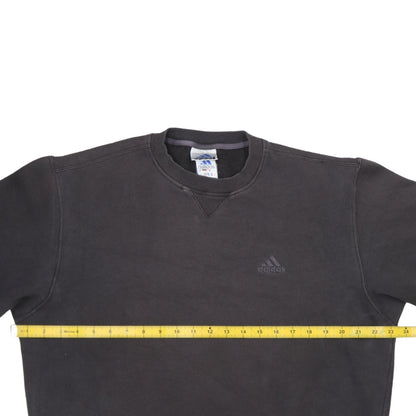 Mens UK Size L adidas Black Pullover Sweatshirt