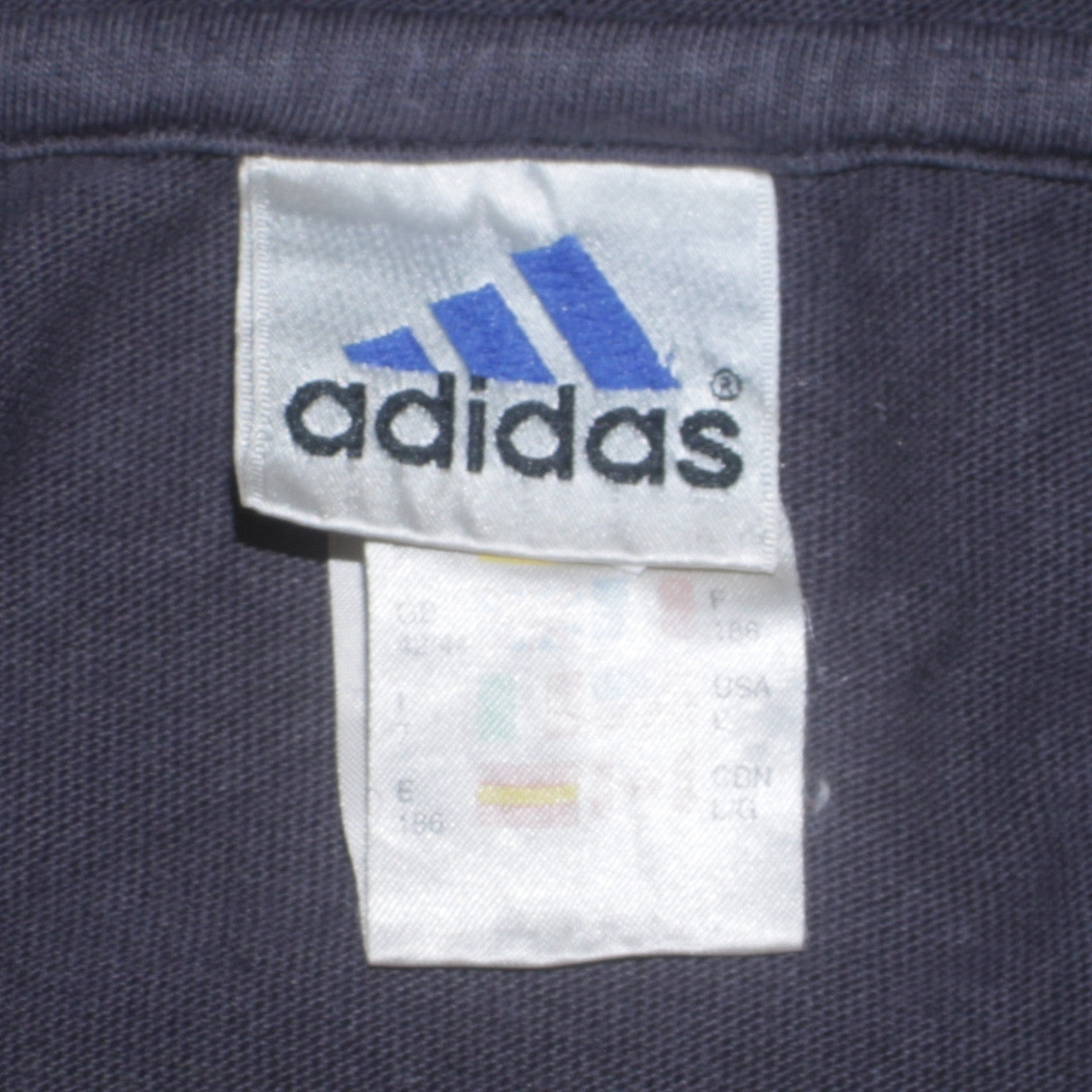 Mens UK Size L adidas Grey Pullover Hoodie