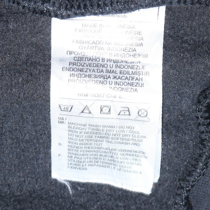 Adidas Womens Black M Pullover Hoodie Logo Floral Graphic Training