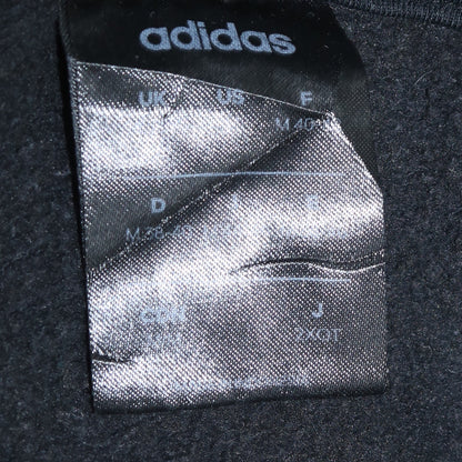 Adidas Womens Black M Pullover Hoodie Logo Floral Graphic Training