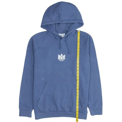 Mens UK Size L adidas Blue Pullover Hoodie