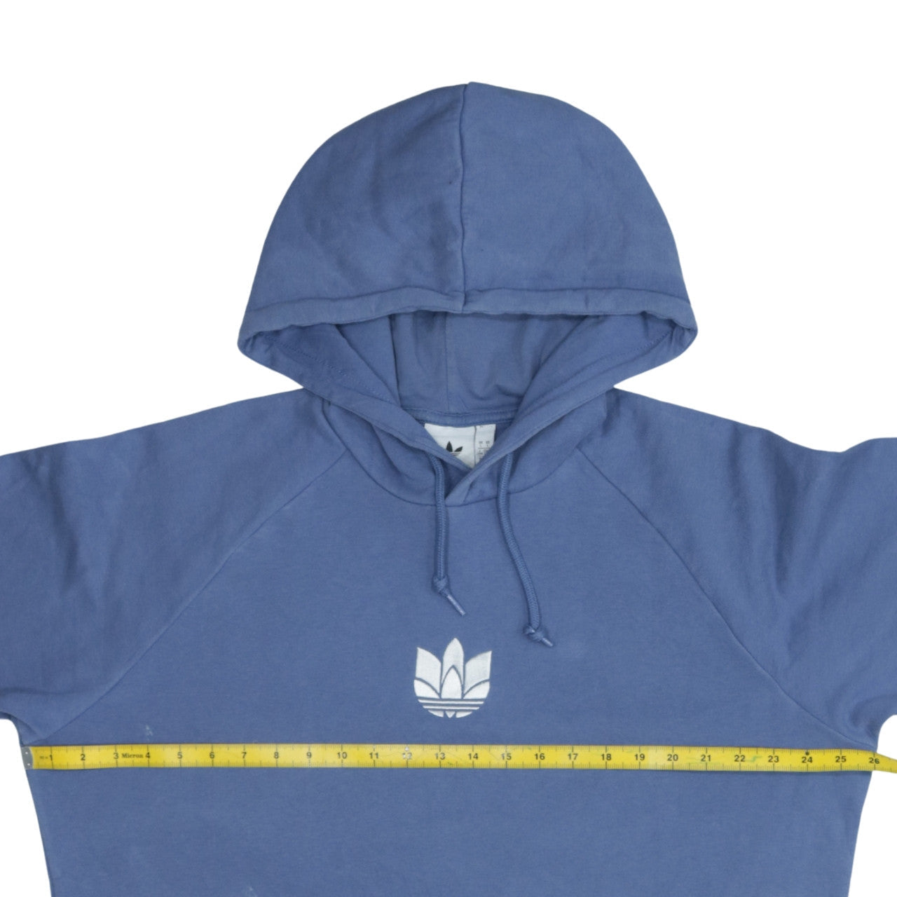 Mens UK Size L adidas Blue Pullover Hoodie
