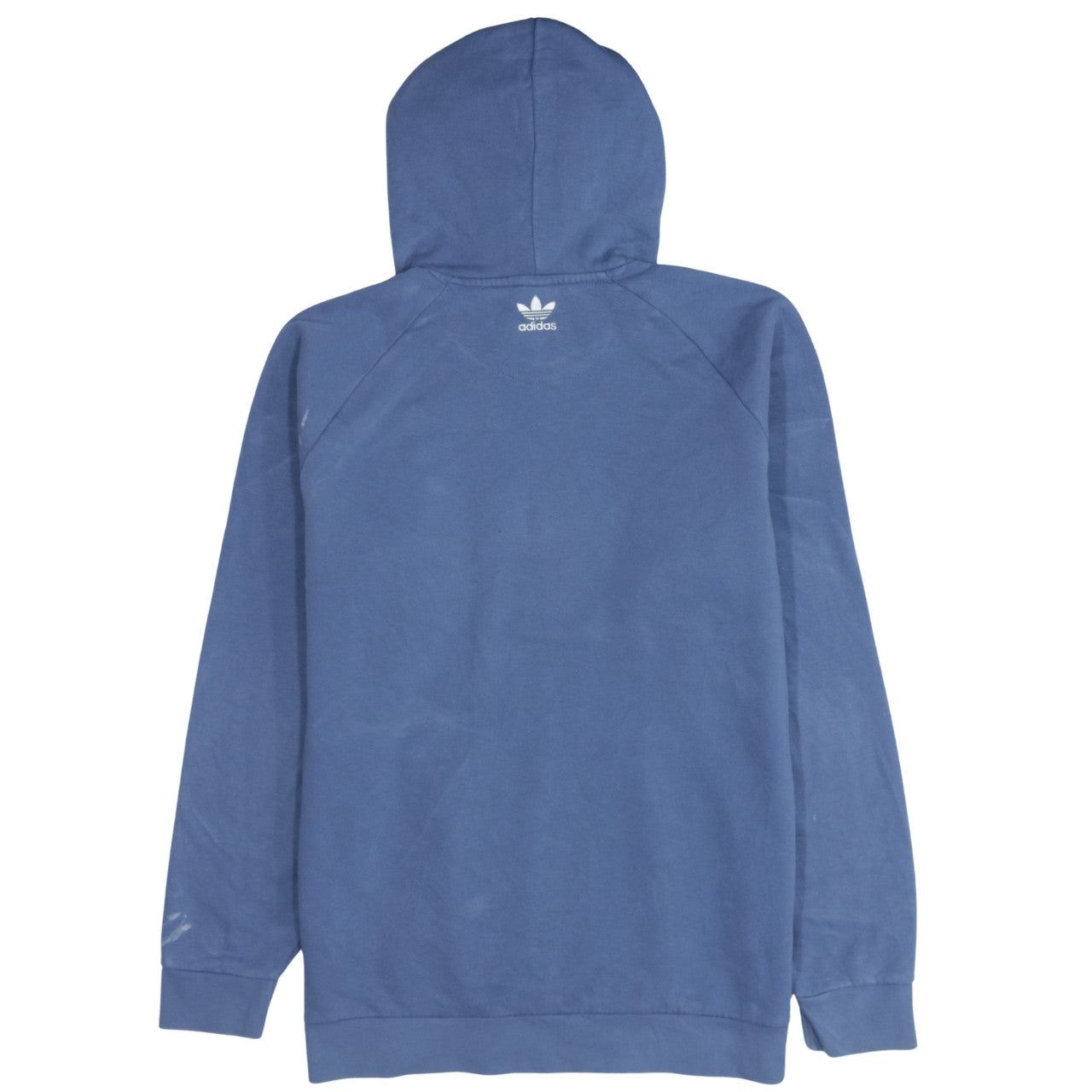 Mens UK Size L adidas Blue Pullover Hoodie
