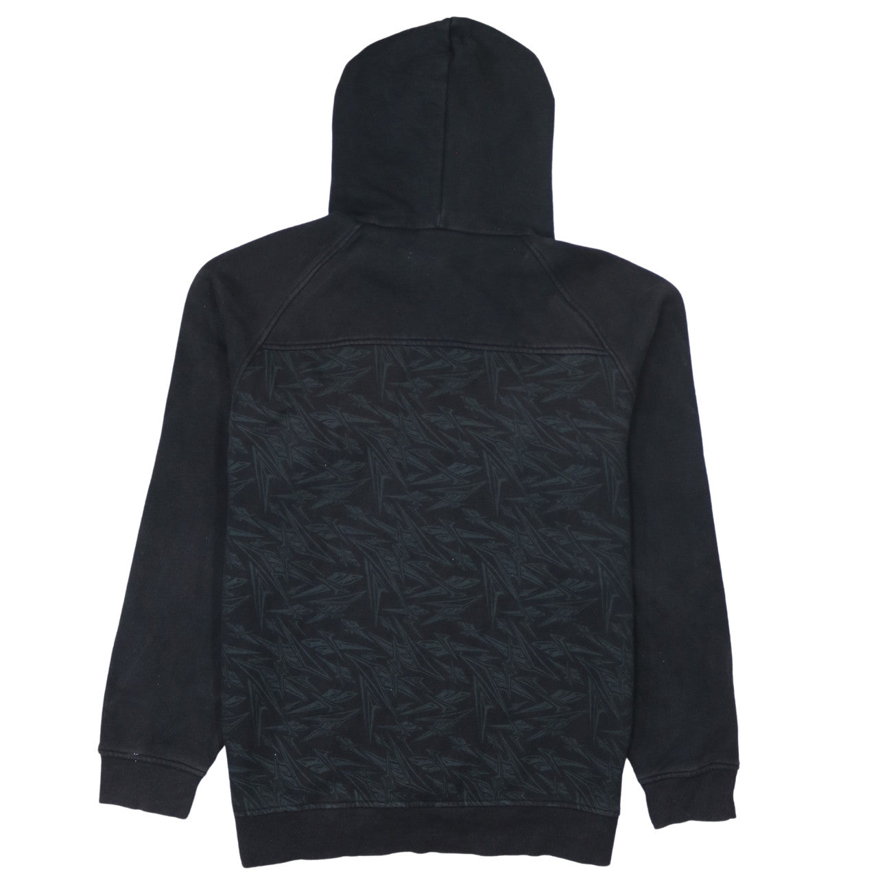 Mens UK Size M Reebok Black Pullover Hoodie