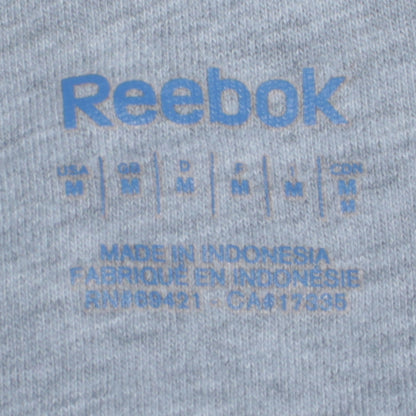 Mens UK Size M Reebok Black Pullover Hoodie