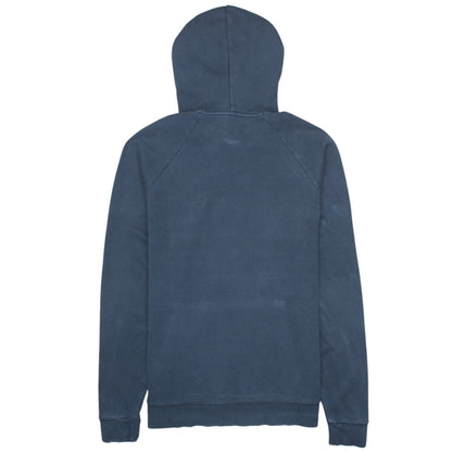 Under Armour Mens Blue Pullover Hoodie Size M Logo Graphic Sportswear