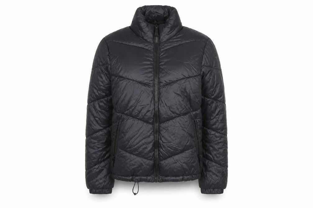 Womens UK Size 8 Primark Black Puffer Jacket