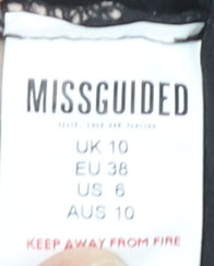 Missguided Womens Black Lace Halter Jumpsuit UK 10 Slim Fit Party