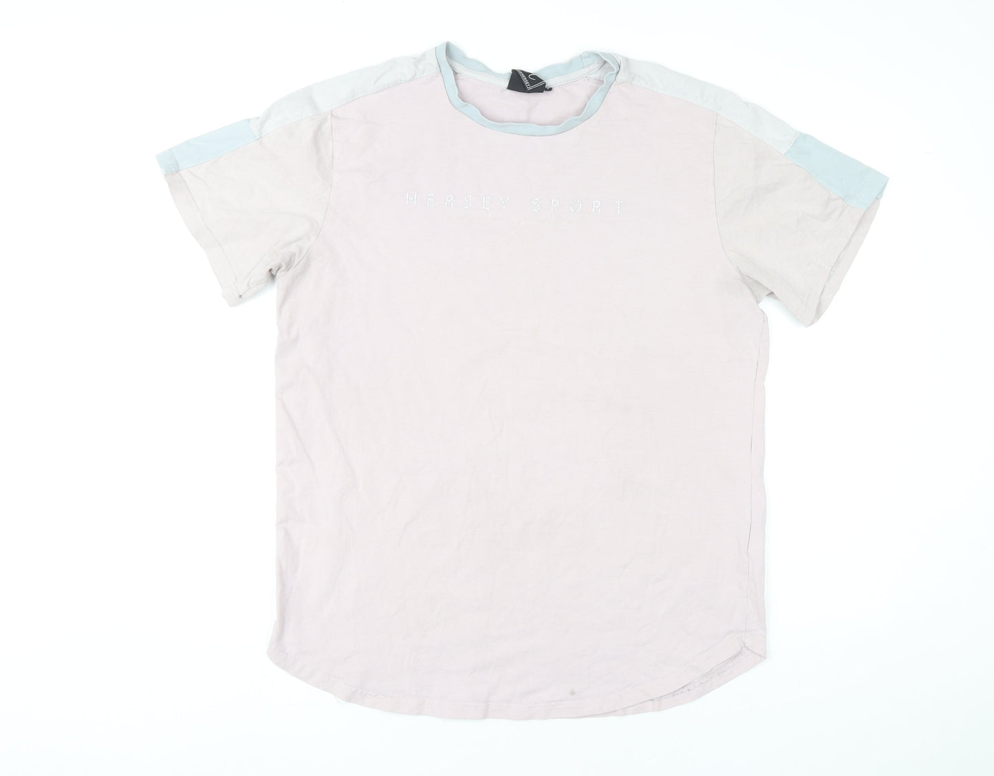 Beck & Hersey Women’s Pink Jersey T-Shirt Size 14 Casual