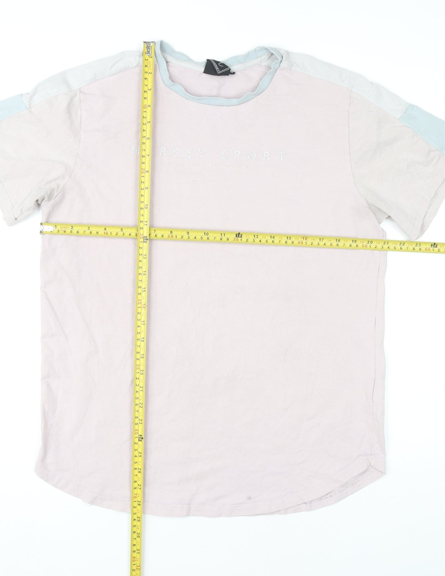 Beck & Hersey Women’s Pink Jersey T-Shirt Size 14 Casual
