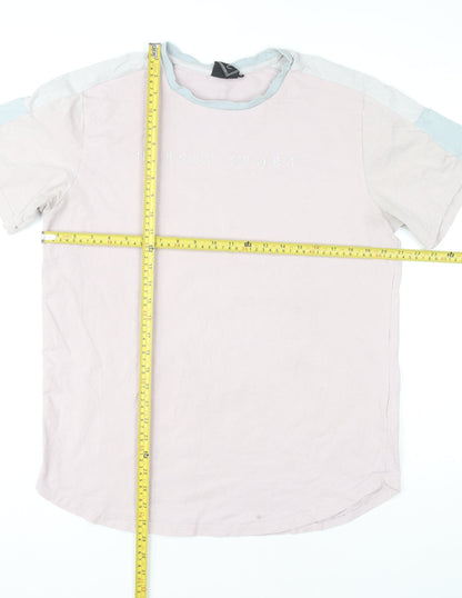 Beck & Hersey Women’s Pink Jersey T-Shirt Size 14 Casual