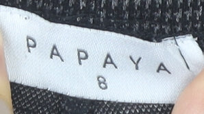 Womens UK Size 8 Papaya  Leggings Grey Leggings