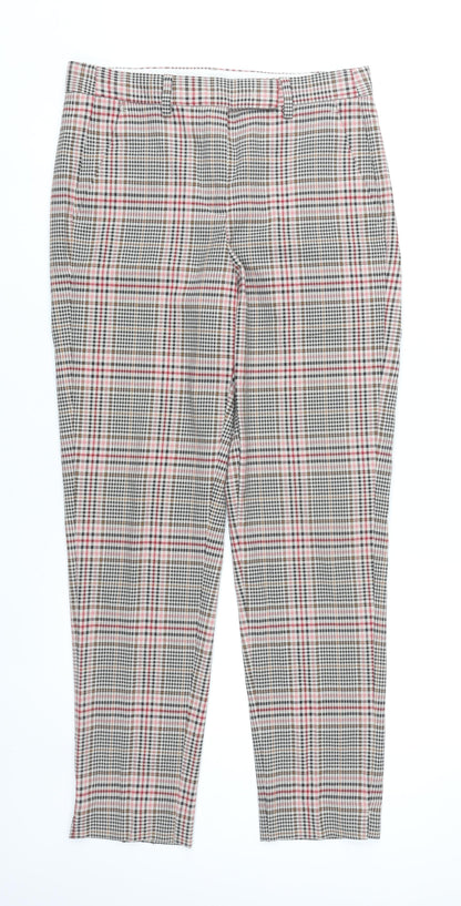 Womens UK Size 8 Marks and Spencer Slim Fit Chino Multicoloured Trousers