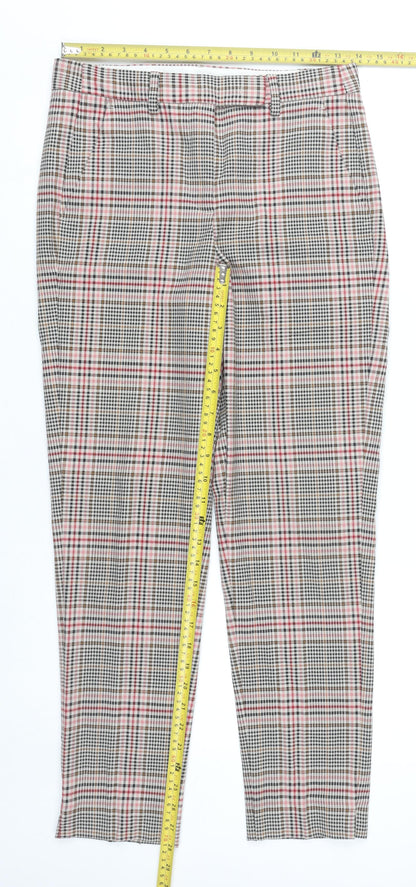 Womens UK Size 8 Marks and Spencer Slim Fit Chino Multicoloured Trousers