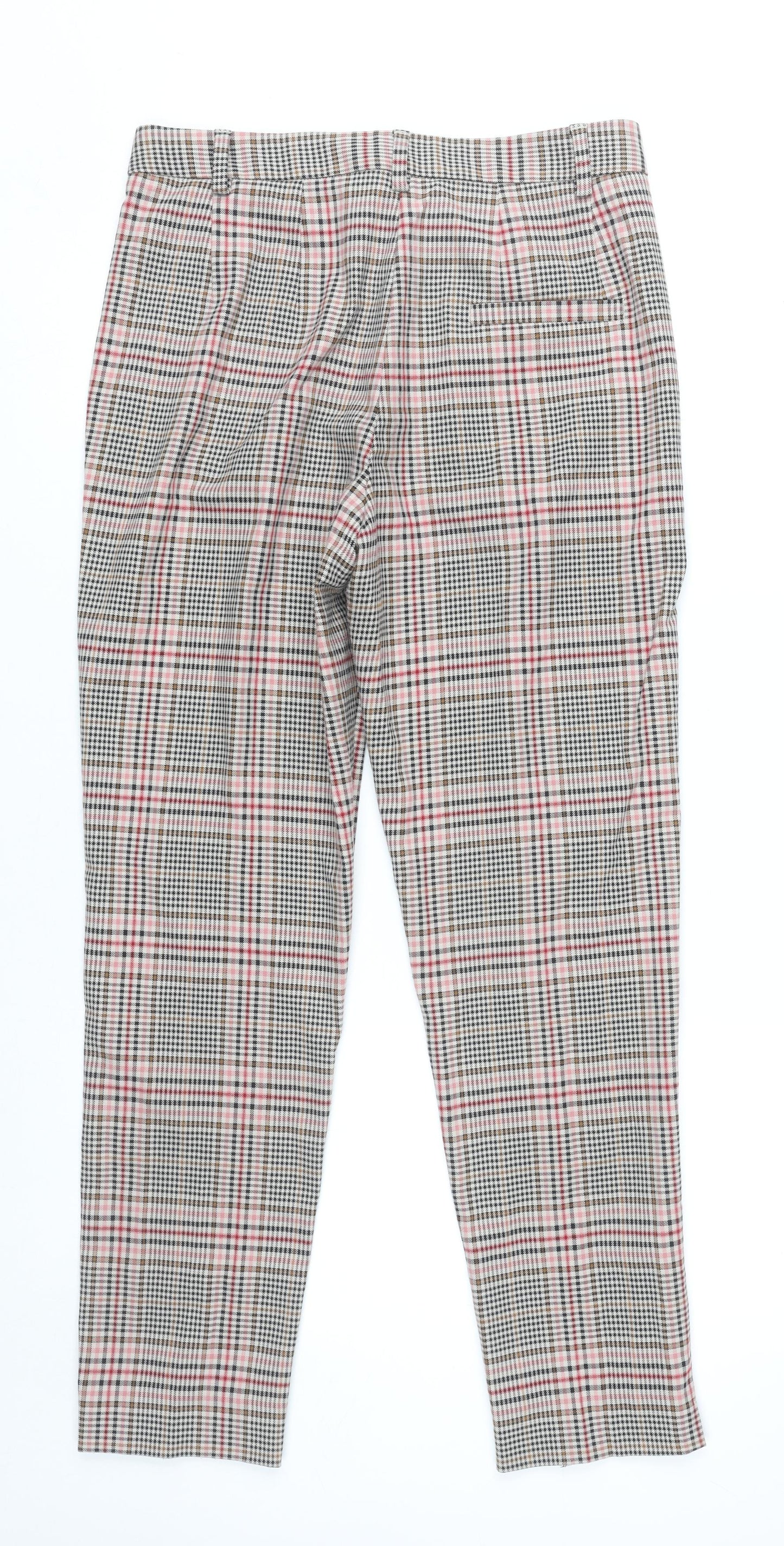 Womens UK Size 8 Marks and Spencer Slim Fit Chino Multicoloured Trousers
