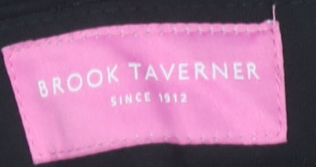 Brook Taverner Womens Black Dress Pants Size 10 Regular Work Trousers