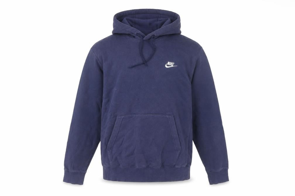 Mens UK Size S Nike Blue Pullover Hoodie
