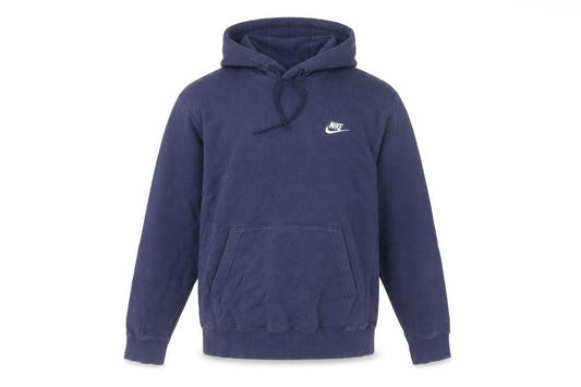 Mens UK Size S Nike Blue Pullover Hoodie