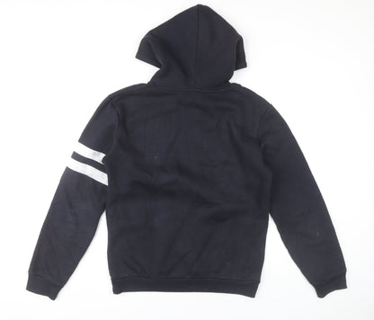 Zara Man Yale University Hoodie Black Mens S Pullover Graphic Print