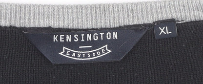 Kensington Eastside Men’s Grey XL Crew Neck Pullover Jumper