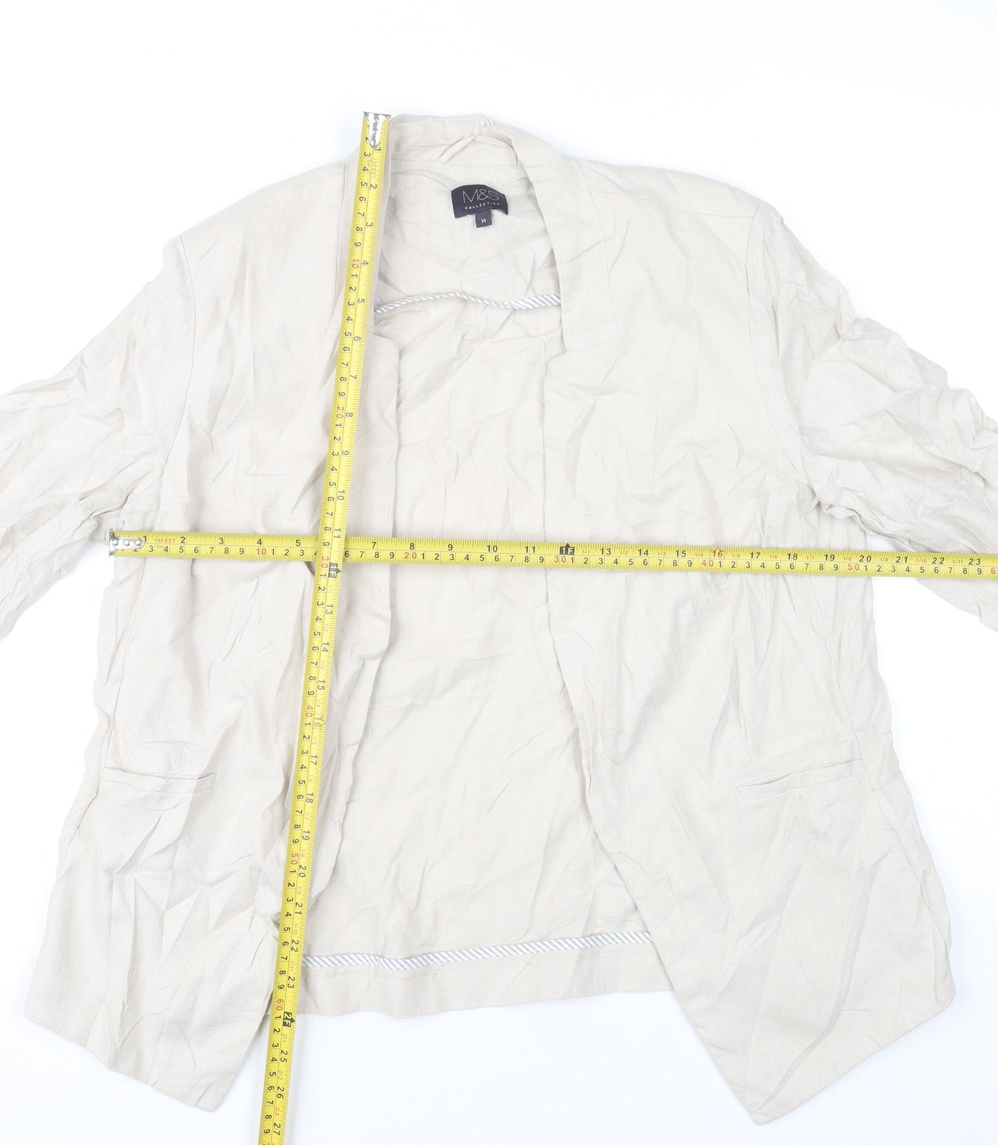 Womens UK Size 14 Marks and Spencer Beige