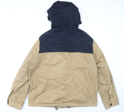 Mens UK Size XL River Island Multicoloured Windbreaker Coat