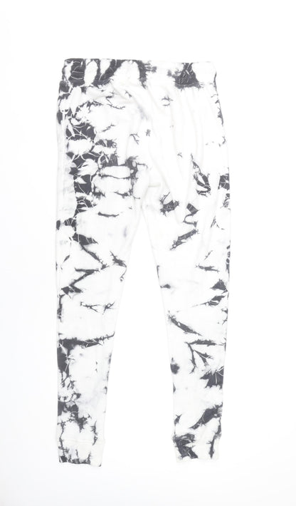 Brave Soul Men’s Multicoloured Tie-Dye Jogger Trousers Size L