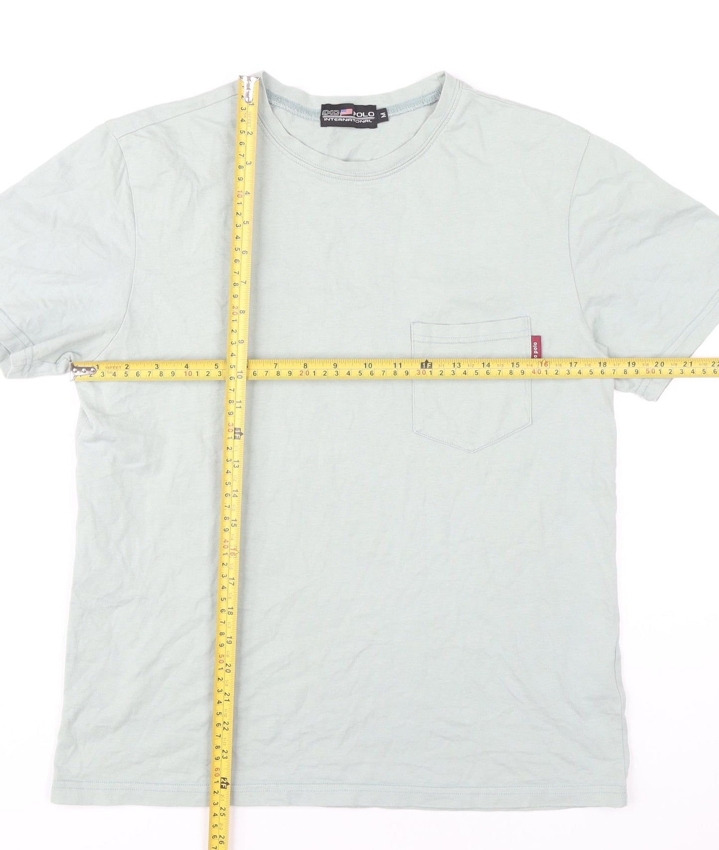 EXO Polo International Unisex Adults Green Cotton T-Shirt M