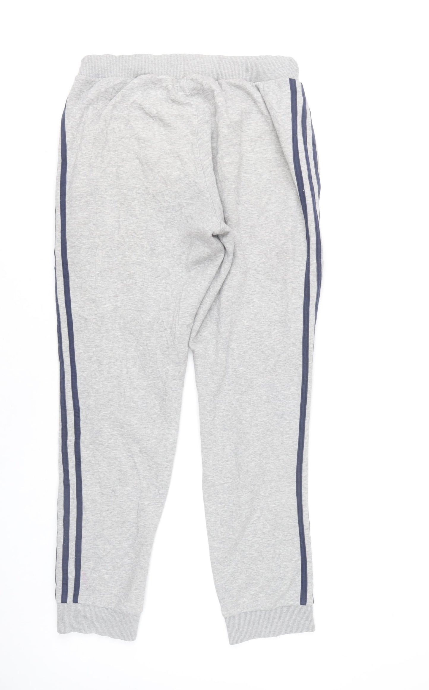 Adidas Men's Grey Sweatpants Joggers Size S Tapered Casual