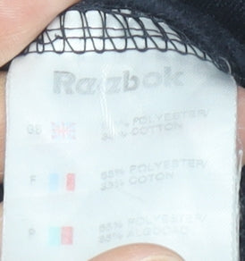 Reebok Men’s Blue Sweatpants Small Regular Fit Casual Fleece