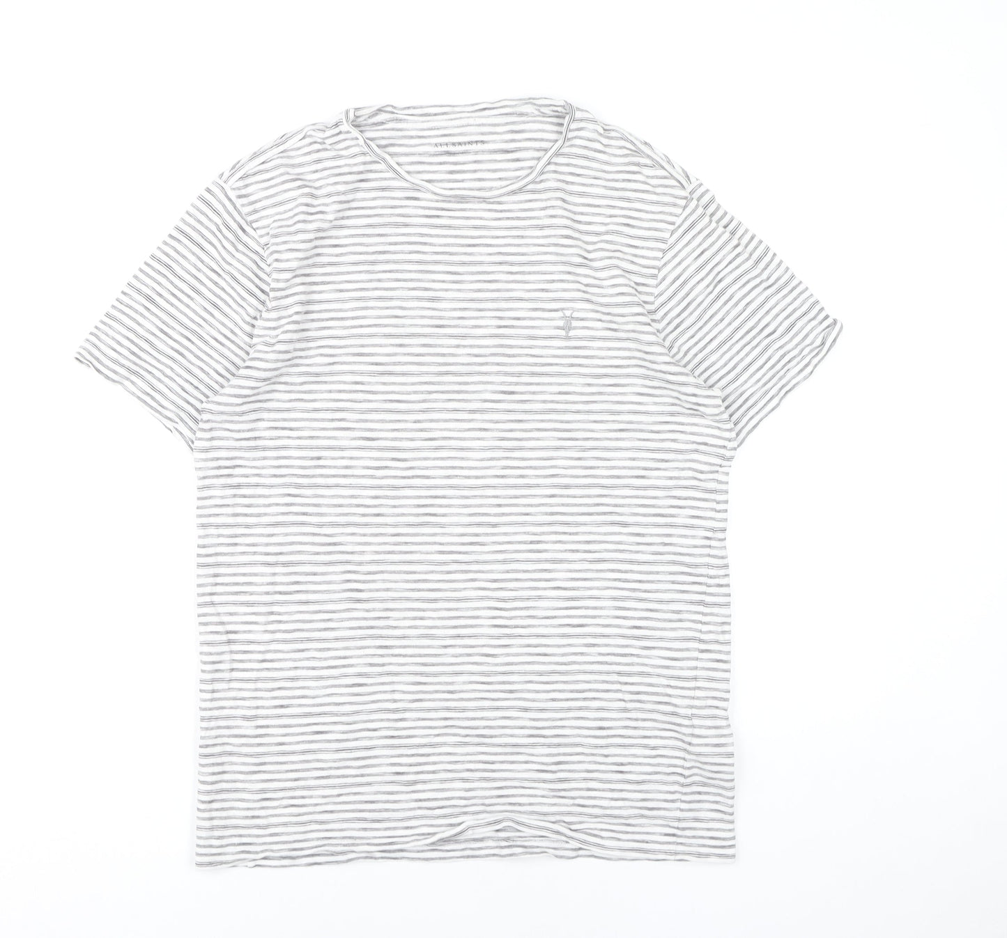 Mens UK Size S AllSaints Grey  T-Shirt