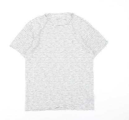 Mens UK Size S AllSaints Grey  T-Shirt