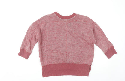 Zara Trafaluc Womens Red Sweatshirt Small Casual Pullover
