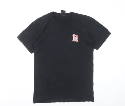 Mens UK Size S HUF Black  T-Shirt