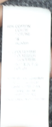 GAP Womens Dark Grey Hoodie Small Pullover Logo Cotton Blend