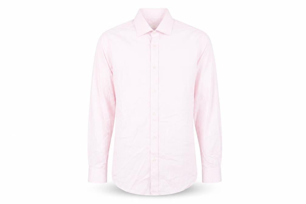 Mens UK Collar Size 15.5 Taylor & Hunt Smart Pink  Dress Shirt