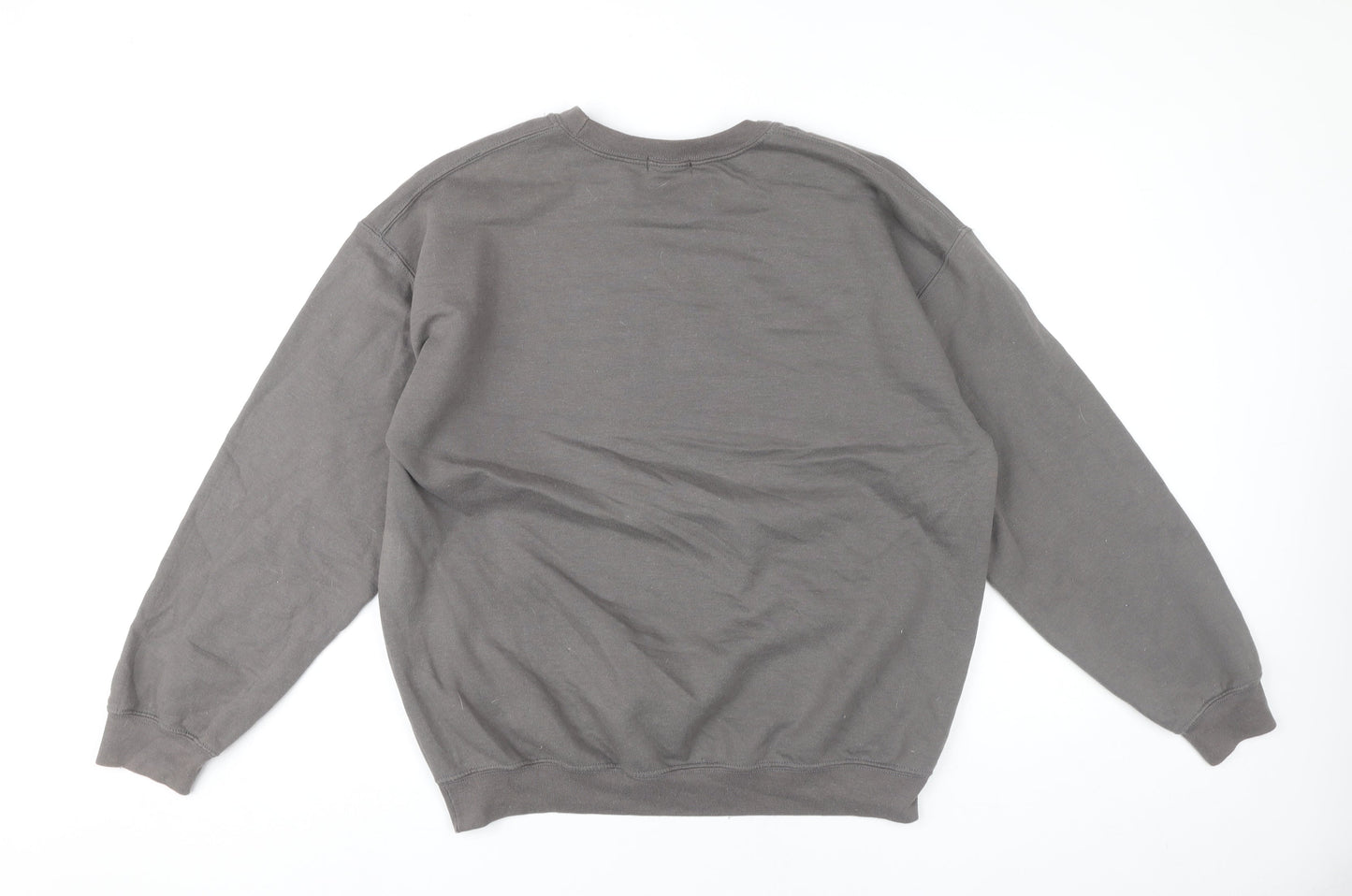 PrettyLittleThing Women’s Grey Athletic Columbia University Sweatshirt L