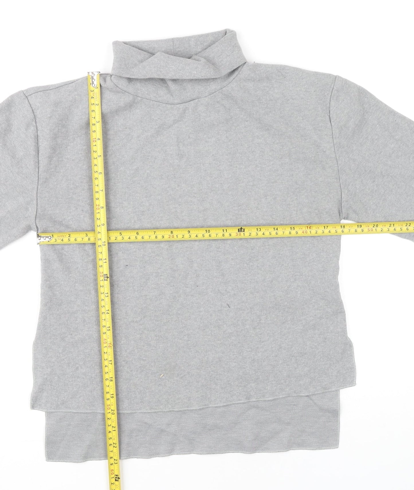 Womens UK Size M Zara Grey Pullover Jumper