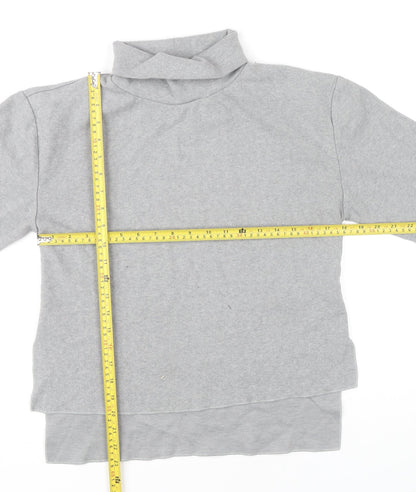 Womens UK Size M Zara Grey Pullover Jumper